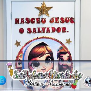 Painel Natalino: Nasceu Jesus, o Salvador