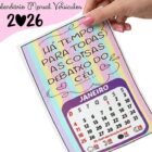 Calendário Mensal Versículos 2026