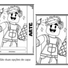 Capas de caderno - Roblox