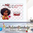 Cartaz Dia das Mães – “Ser mãe é ter o coração fora do peito”