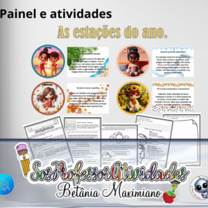 As estações do ano - Painel e atividades para o 3º ano