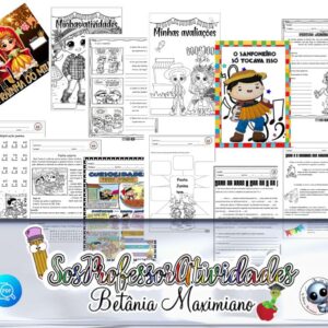 Pack Junino – Volume 1 Atividades para Turmas do 3º ao 5º Ano