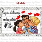 Painel Dia dos Pais - Ser pai é plantar amor e colher gratidão