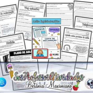Atividades de análise linguística e semiótica para o 5º ano