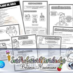 Atividades de adjetivo para imprimir