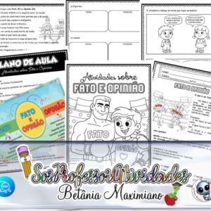 Atividades sobre Fato e Opinião para o Ensino Fundamental