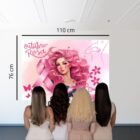Cartaz Outubro Rosa – Arte Educativa para Conscientização