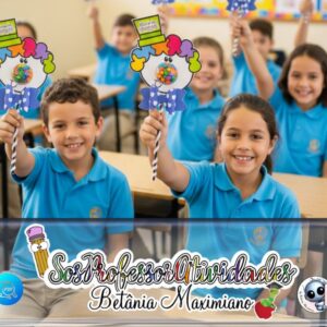 Lembrancinha Dia das Crianças – Palhacinho Coloreti