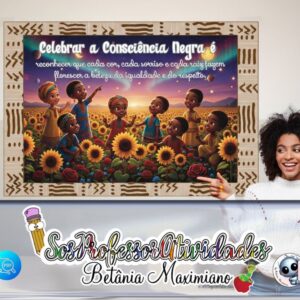Cartaz Consciência Negra – Igualdade e Respeito