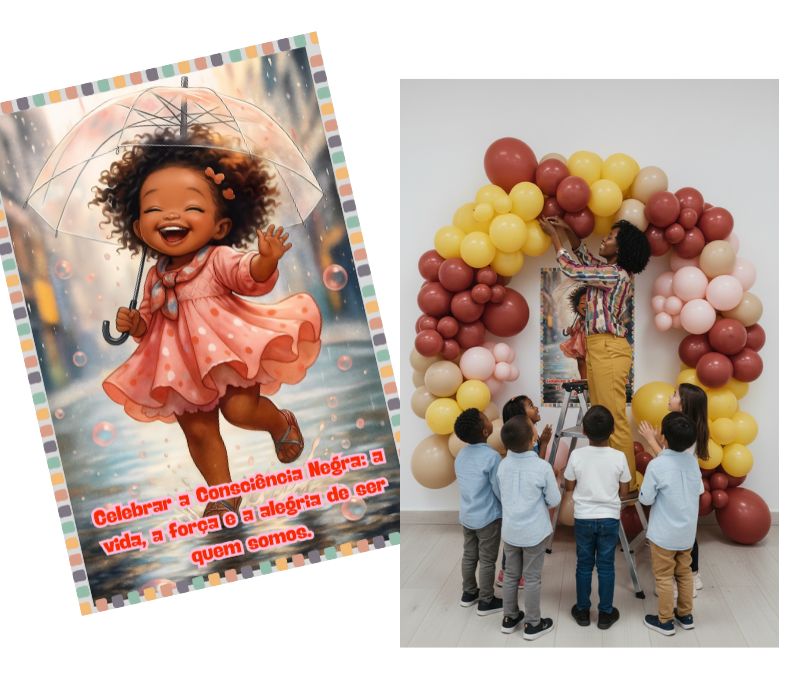 Cartaz Dia da Consciência Negra Orgulho e Representatividade25b