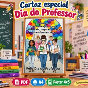 Cartaz professor