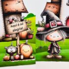 Painel Porta Halloween Doces e Aprendizagens