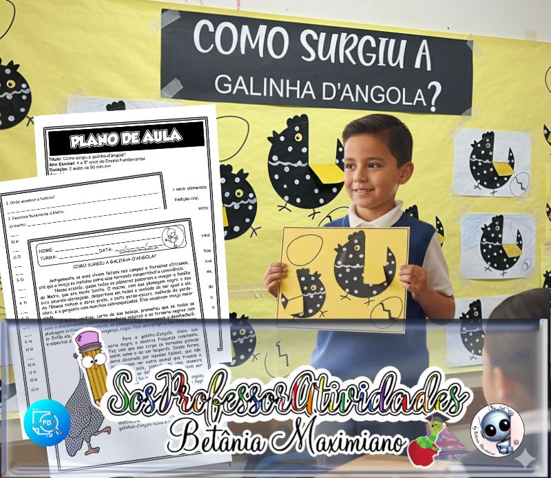 galinha d'angola (1) Como surgiu a galinha d'angola