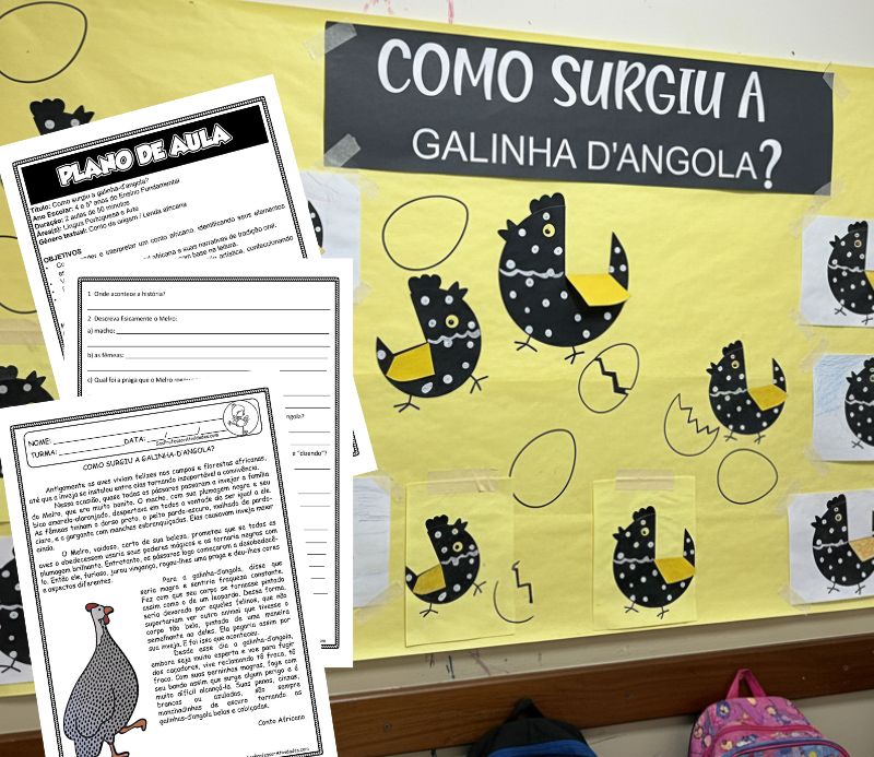 Como surgiu a galinha d'angola
