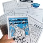 Atividades com texto interativo - Boneco de neve no Ceará