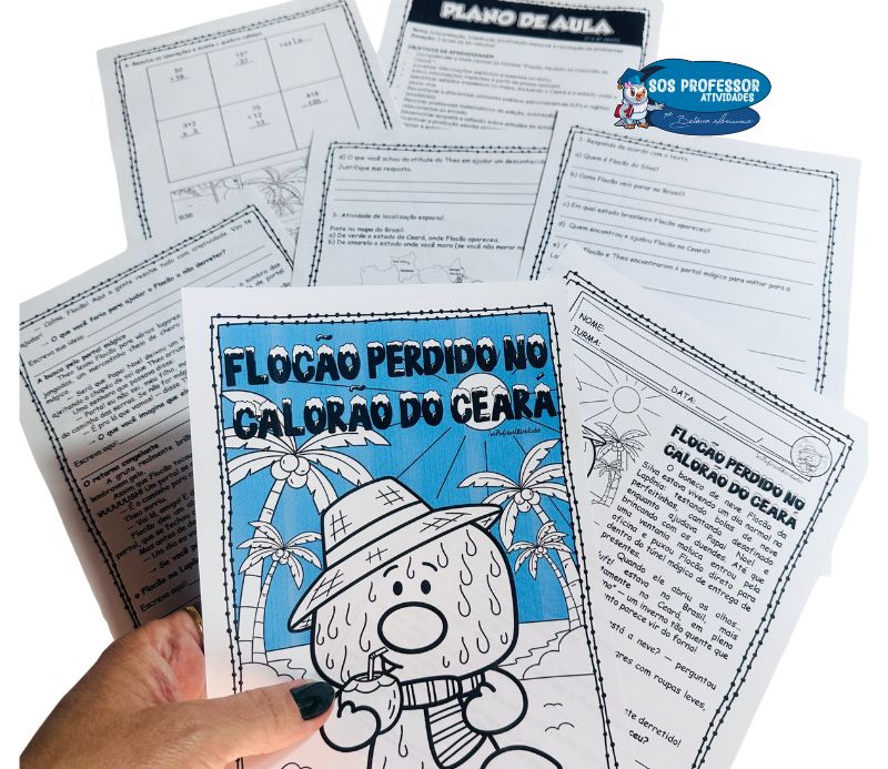 Atividades com texto interativo-Boneco de neve no Ceará (1) Atividades com texto interativo - Boneco de neve no Ceará