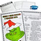 Atividades de Natal com o Grinch Texto, Matemática e Painel2