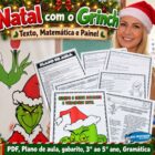Atividades de Natal com o Grinch Texto, Matemática e Painel 1