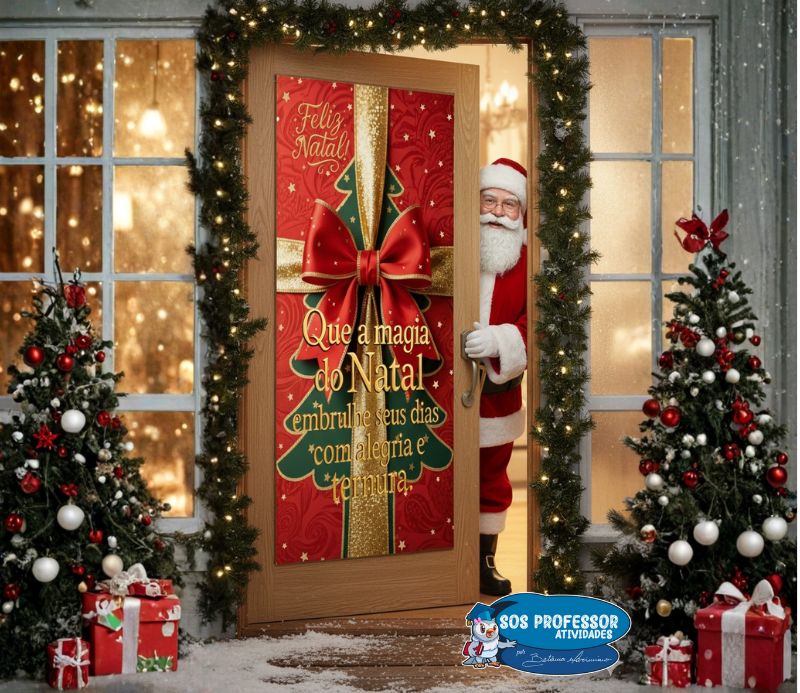 Painel de Porta Natalino-A Magia do Natal Painel de Porta Natalino-A Magia do Natal3 (1)