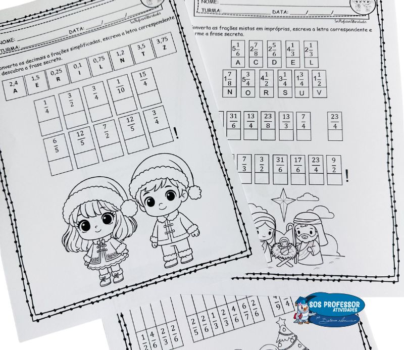 Natal e Frações-Atividades Lúdicas para o 4º e 5º Ano2