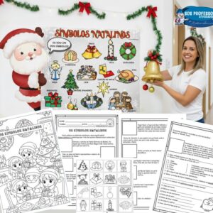 Símbolos Natalinos com Texto, Atividades e Cartaz1