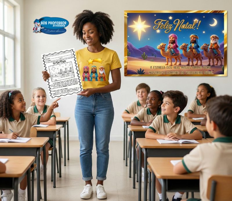 Os Reis Magos (1) Os Reis Magos-Atividades e cartaz