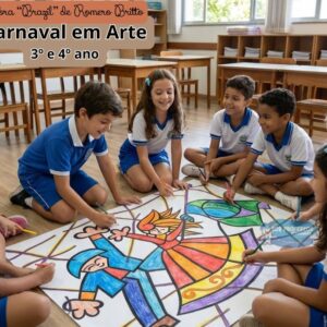 Carnaval em Arte Obra “Brazil” de Romero Britto