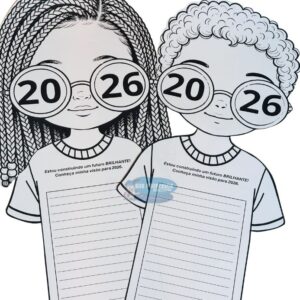 Futuro Brilhante Atividade de Produção de Texto com Arte