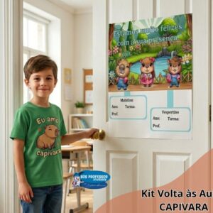 Kit Volta às Aulas Capivara