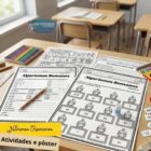 Números Romanos Atividades e Pôster Educativo