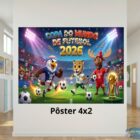 Pôster Mascotes da Copa 2026