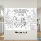 Pôster Mascotes da Copa 2026