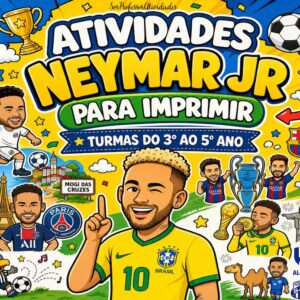 Atividades Neymar Jr para Imprimir
