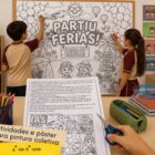 Kit Férias Escolares Pôster e Atividades