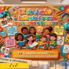 Trabalho Infantil Texto Atividades e pôster para 4º e 5º Ano