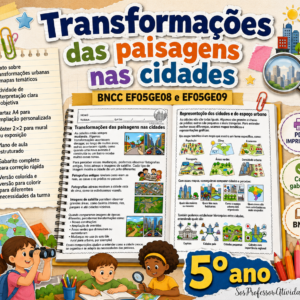 Transformações Urbanas e Mapas Temáticos Geografia no 5º Ano