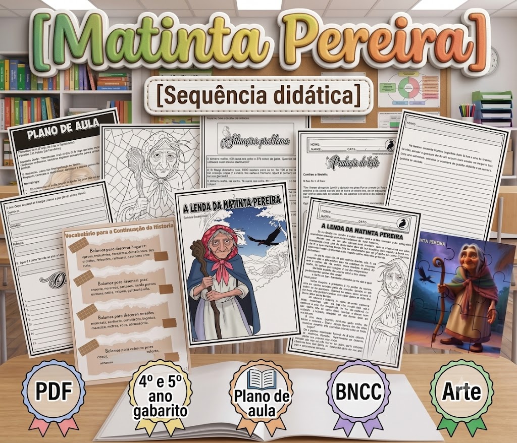 Matinta Pereira Matinta Pereira sequência didática completab