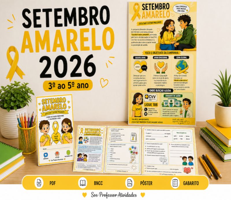 Setembro Amarelo 2026 (1b) Setembro Amarelo 2026