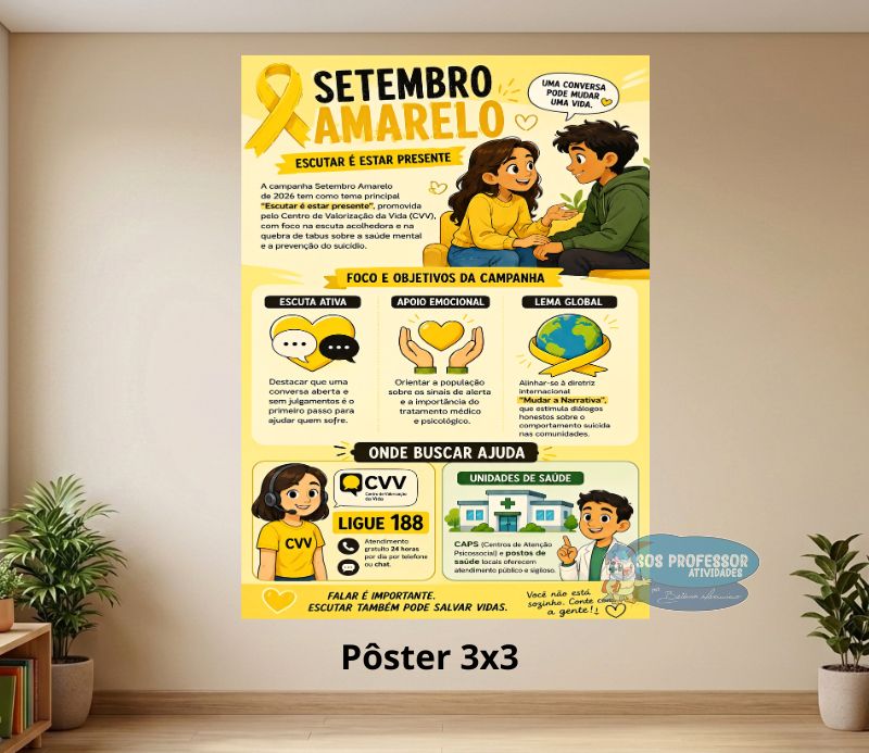Setembro Amarelo 2026