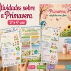 Atividades sobre a Primavera