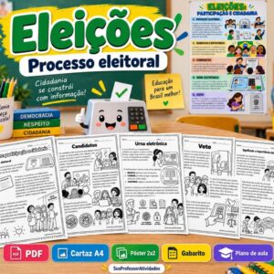 Eleições Processo Eleitoral e Atividades 4º e 5º Ano