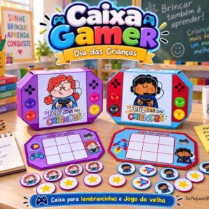 Caixa Gamer - Dia das Crianças