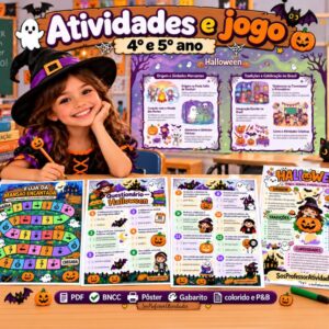 Halloween Atividades e jogo